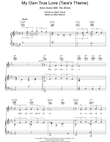 My Own True Love (Tara's Theme) (from Gone With The Wind)