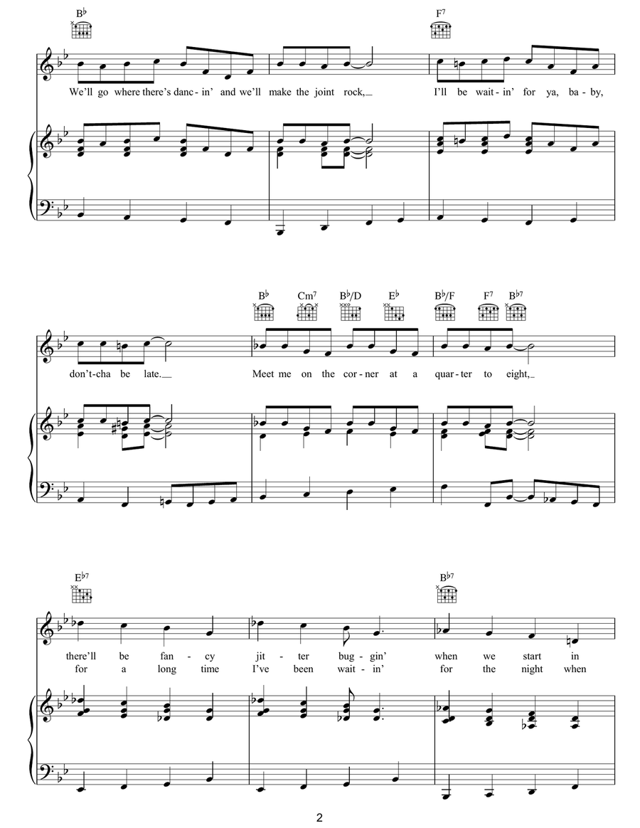 Meet Me On The Corner Meet Me On The Corner Guitar scores gallery preview page 2