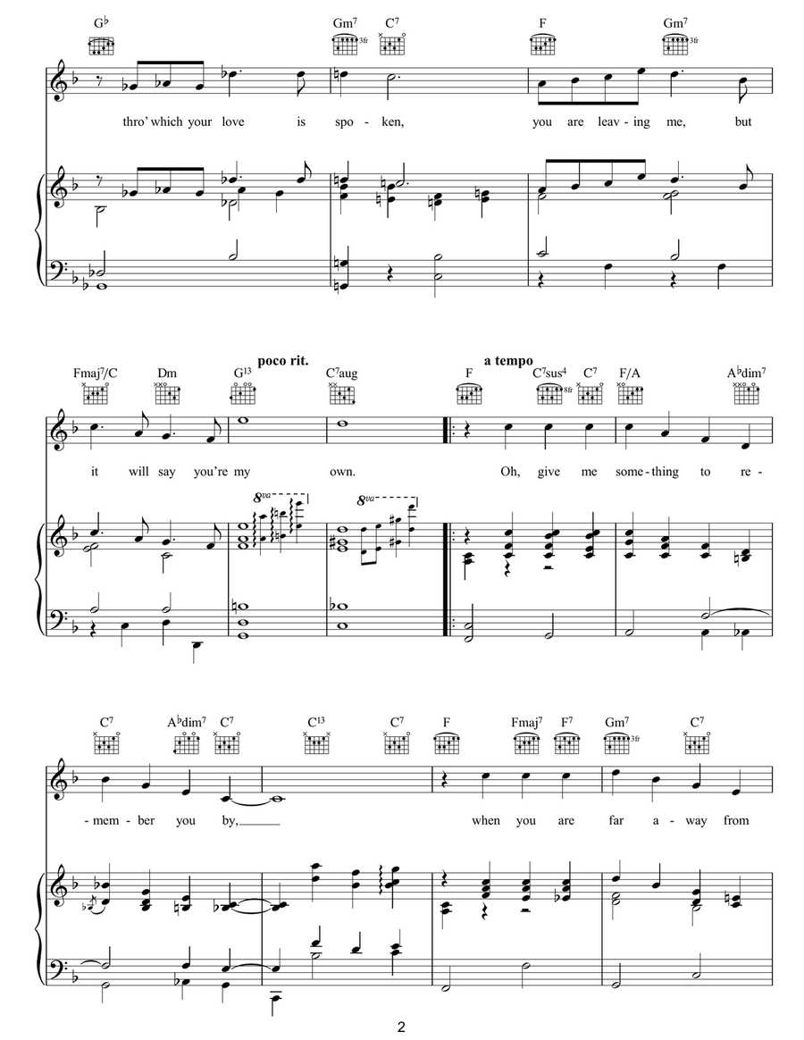 Something To Remember You By Guitar scores gallery preview page 2