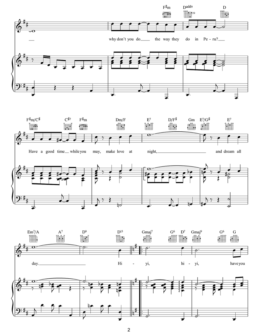 South American Way South American Way Guitar scores gallery preview page 2