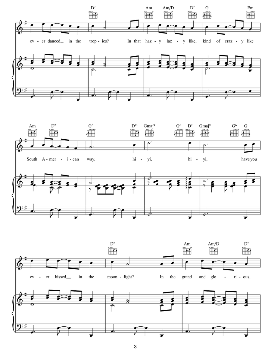 South American Way South American Way Guitar scores gallery preview page 3