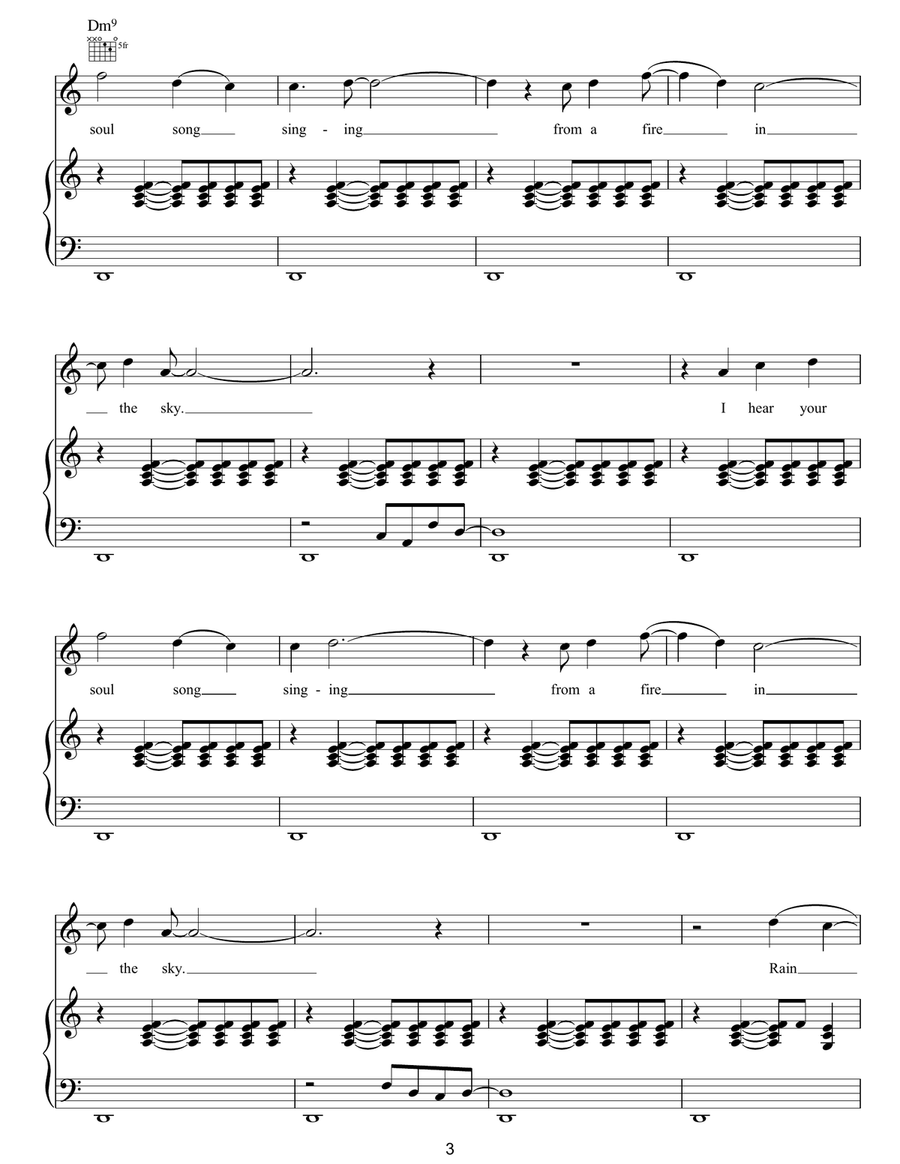 (Get Off Your) High Horse Lady Piano, Vocal, Guitar scores gallery preview page 3