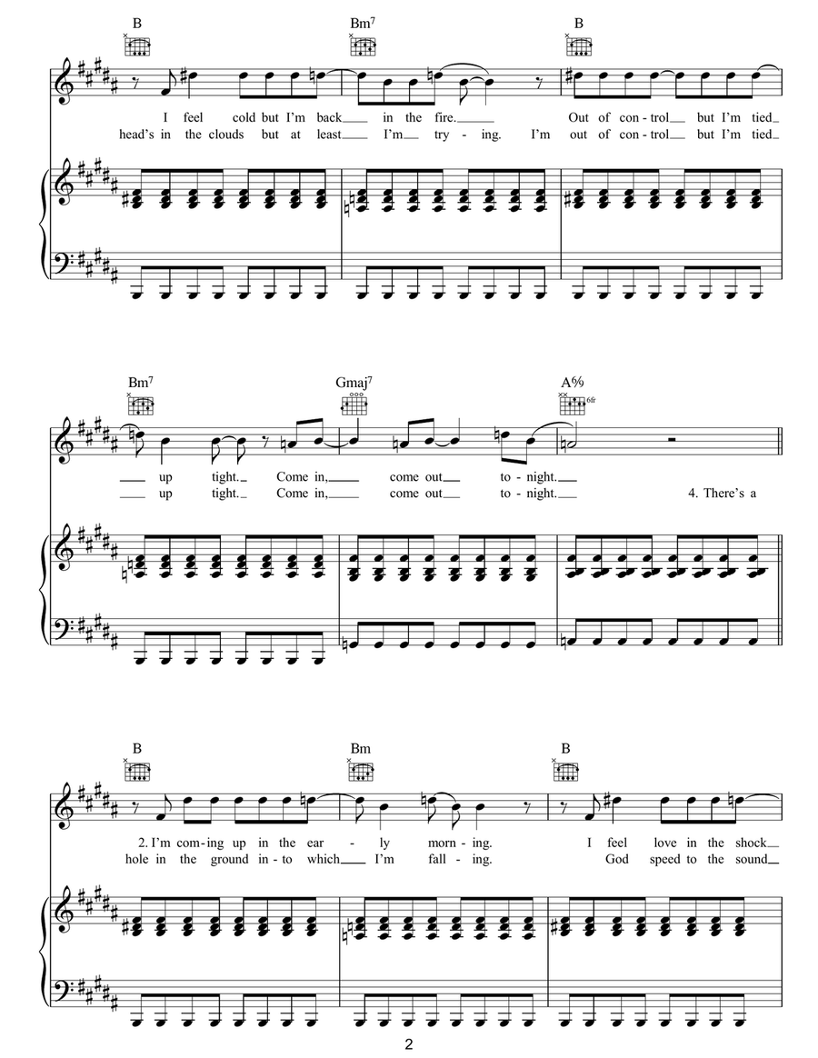 The Shock Of The Lightning Guitar scores gallery preview page 2