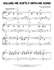Killing Me Softly With His Song [Jazz version] (arr. Brent Edstrom)