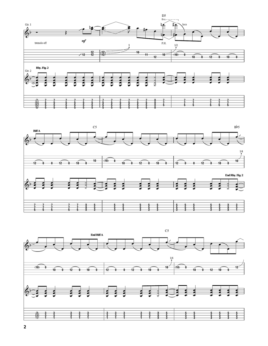 No More Secrets No More Secrets Acoustic Guitar scores gallery preview page 2