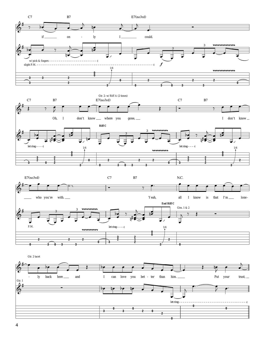 Come Home Come Home Acoustic Guitar scores gallery preview page 4