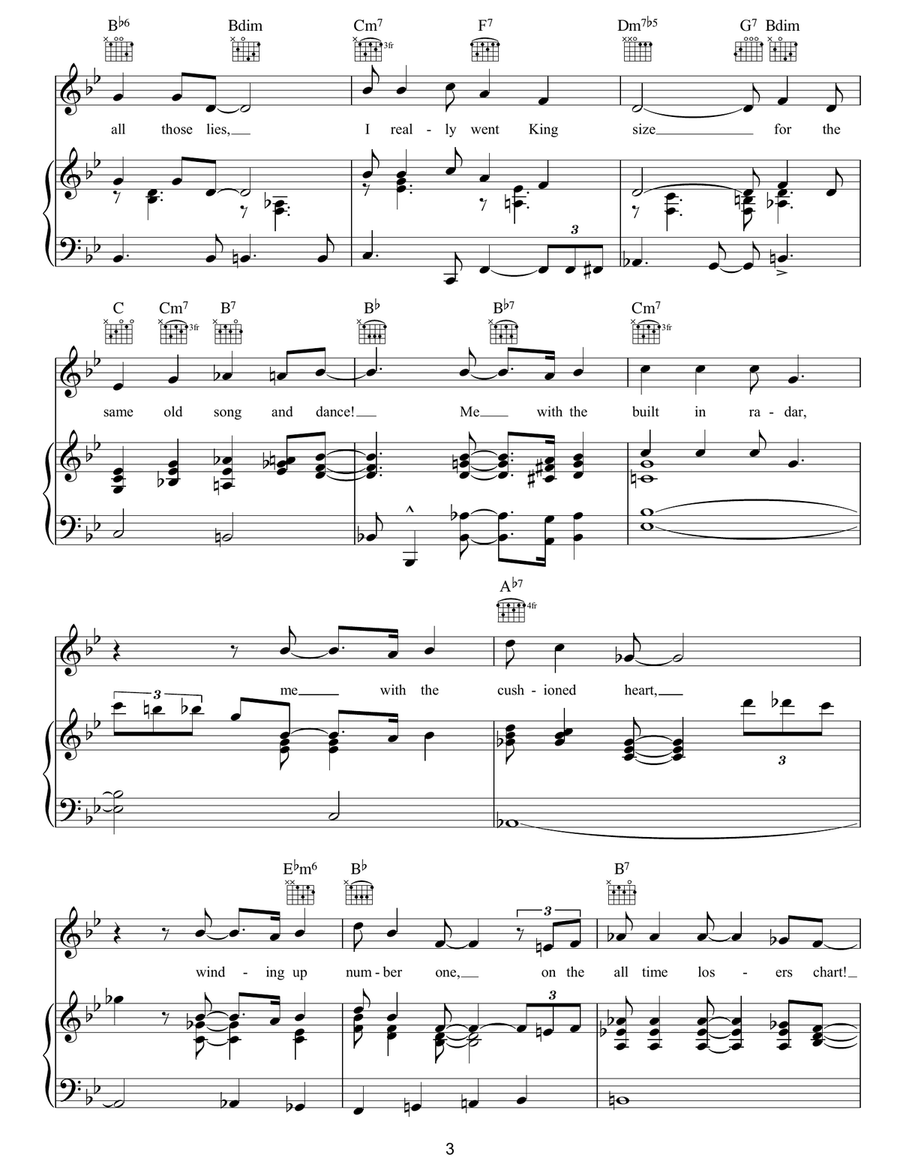 The Same Old Song And Dance Guitar scores gallery preview page 3