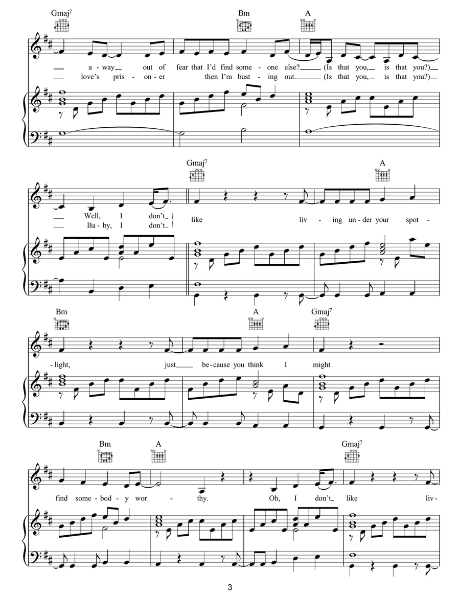 Spotlight Spotlight Acoustic Guitar scores gallery preview page 3