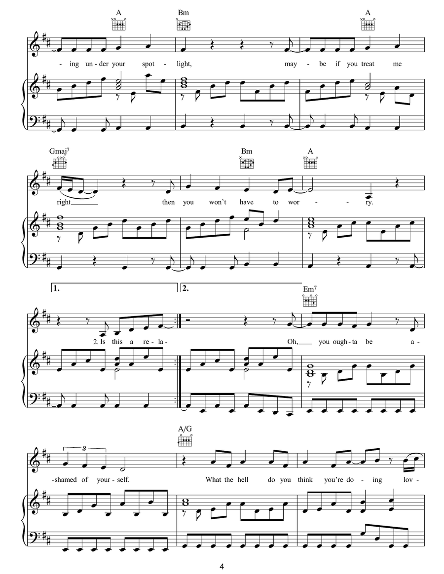 Spotlight Spotlight Acoustic Guitar scores gallery preview page 4