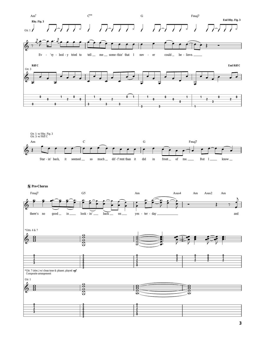 These Days These Days Acoustic Guitar scores gallery preview page 3