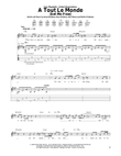 A Tout Le Monde (A Tout Le Monde (Set Me Free))