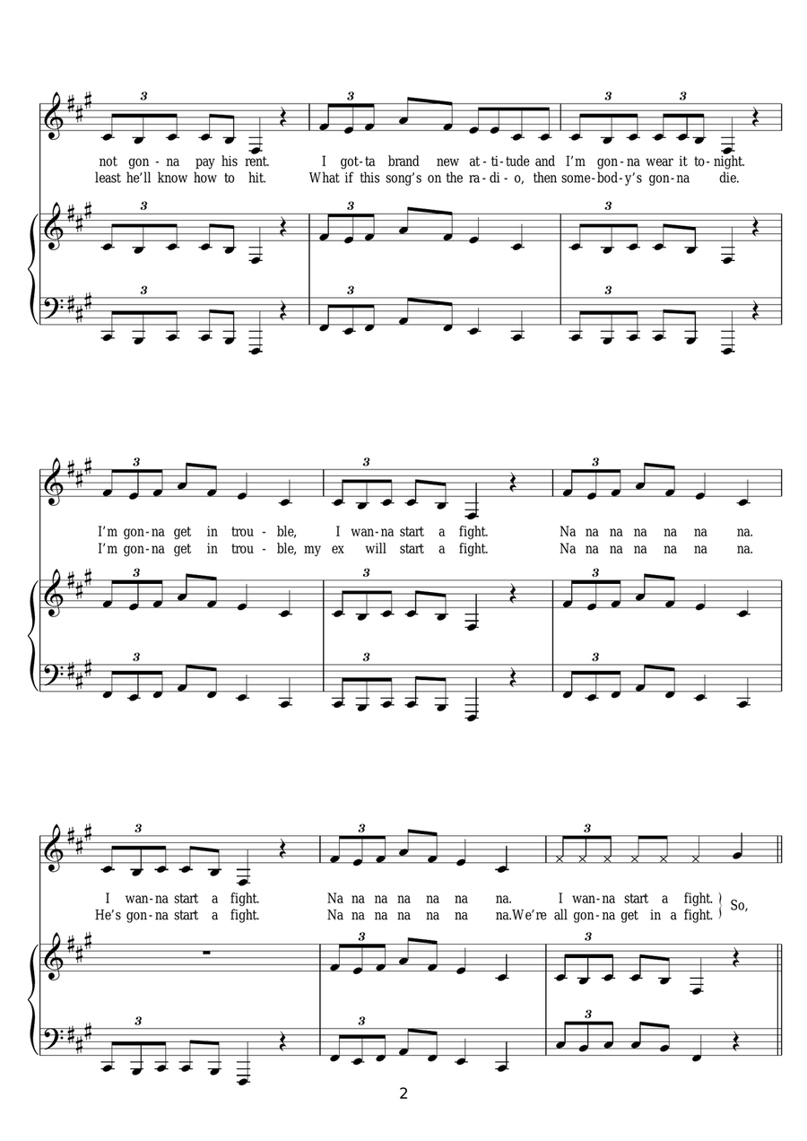 So What So What Acoustic Guitar scores gallery preview page 2