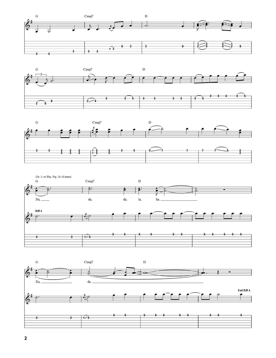 Story Of My Life Story Of My Life Acoustic Guitar scores gallery preview page 2