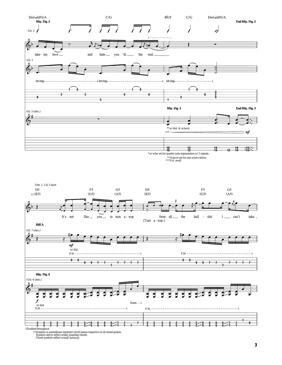 Addicted Addicted Acoustic Guitar scores gallery preview page 3