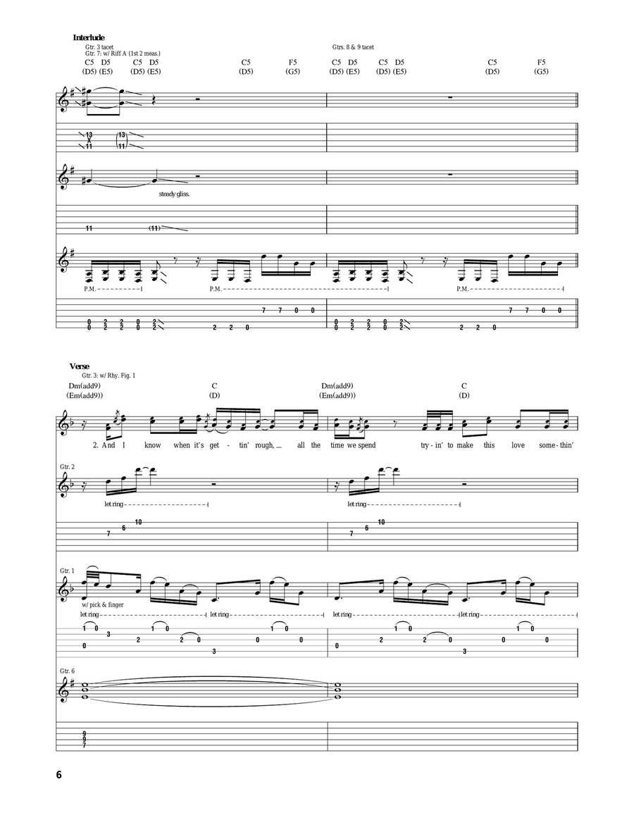 Addicted Addicted Acoustic Guitar scores gallery preview page 6