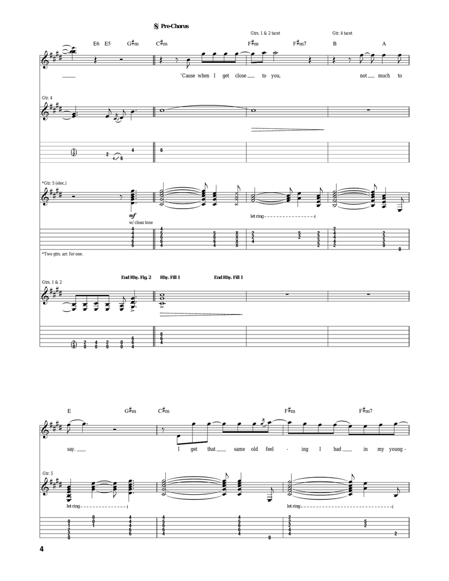 It's Easy It's Easy Acoustic Guitar scores gallery preview page 4
