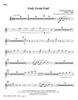 God, Great God - Oboe