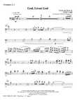 God, Great God - Trombone 1,2