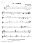 God, Great God - Viola
