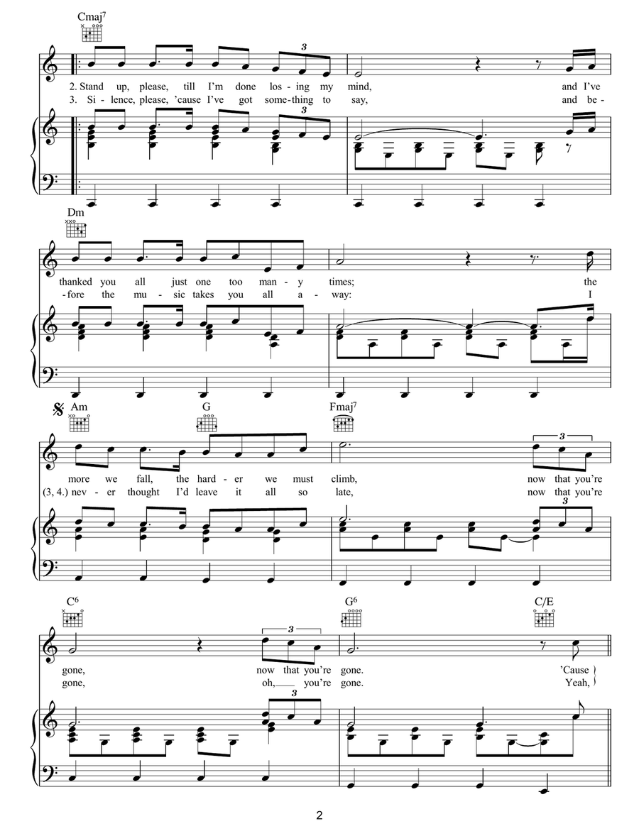 The Circus The Circus Acoustic Guitar scores gallery preview page 2