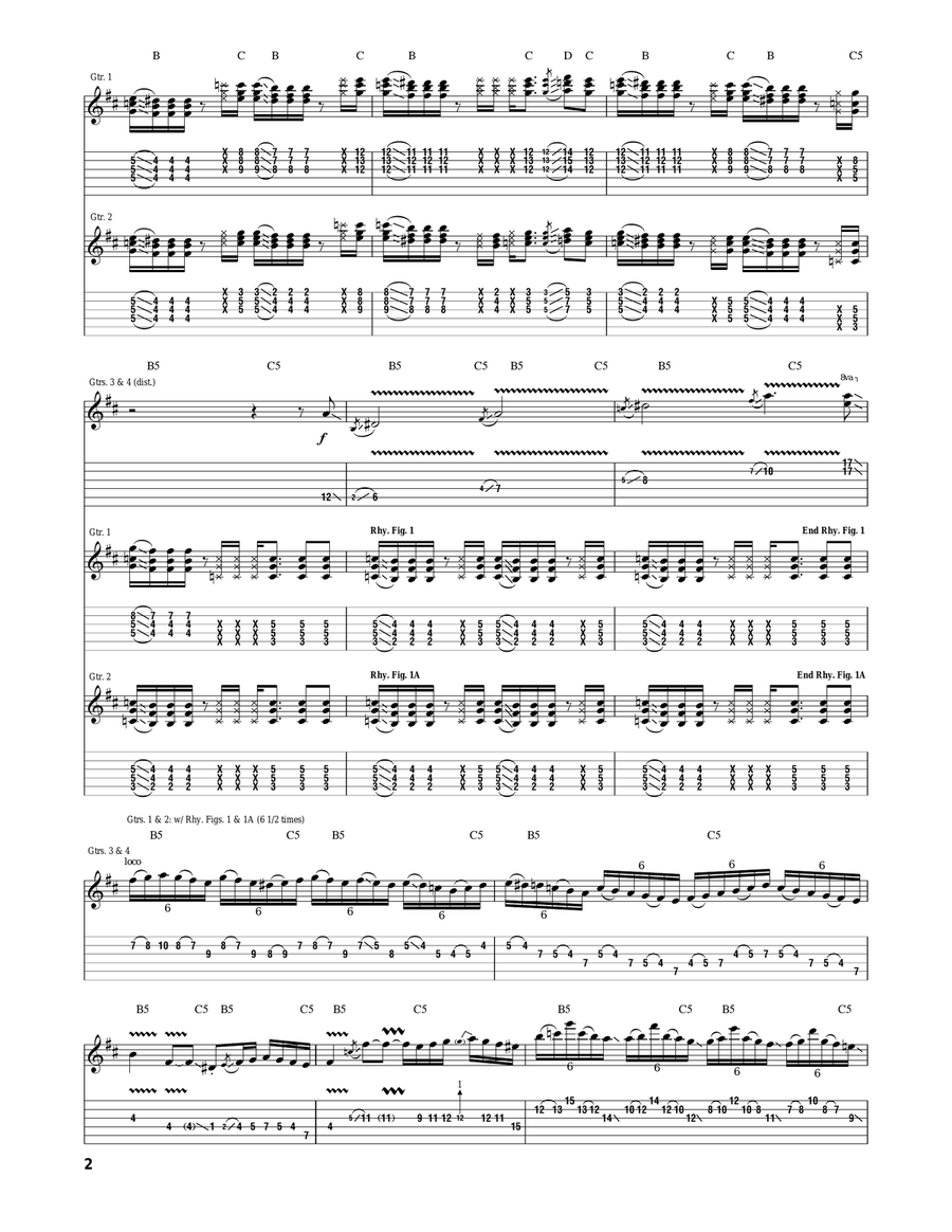 Sails Of Charon Sails Of Charon Acoustic Guitar scores gallery preview page 2