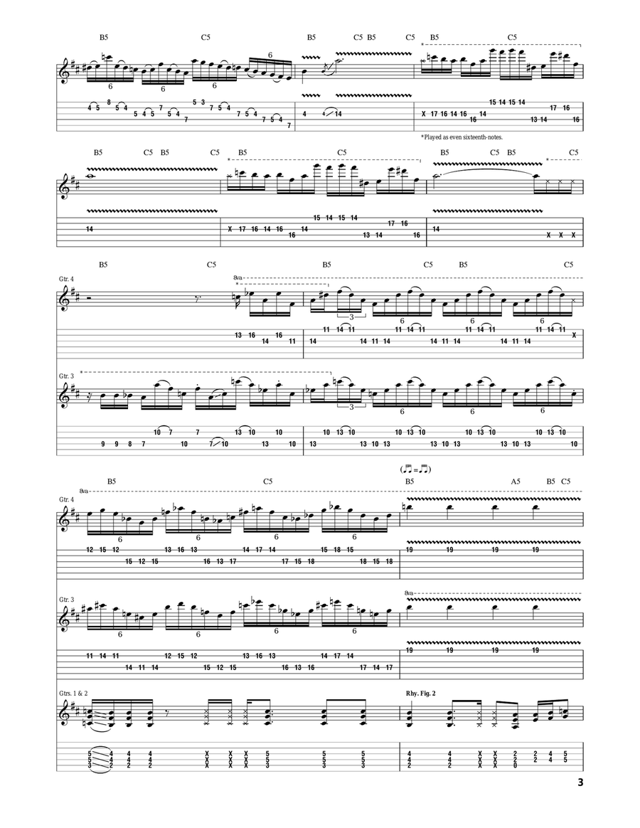 Sails Of Charon Sails Of Charon Acoustic Guitar scores gallery preview page 3