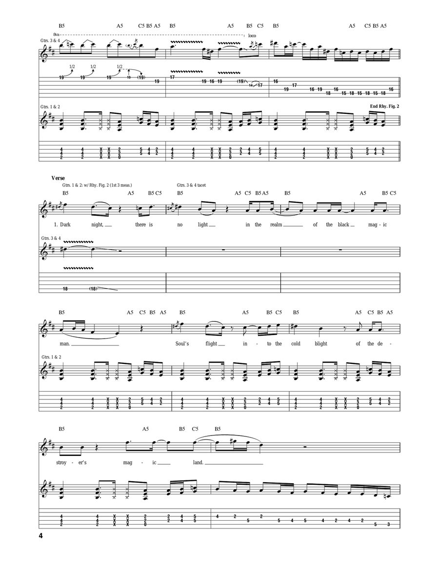 Sails Of Charon Sails Of Charon Acoustic Guitar scores gallery preview page 4