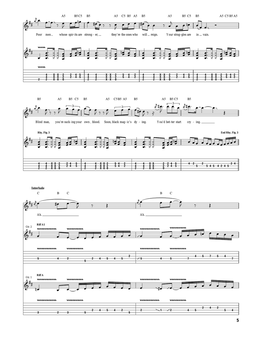 Sails Of Charon Sails Of Charon Acoustic Guitar scores gallery preview page 5