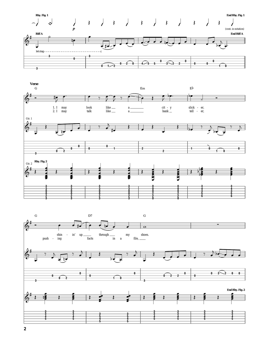 Country Boy Country Boy Acoustic Guitar scores gallery preview page 2