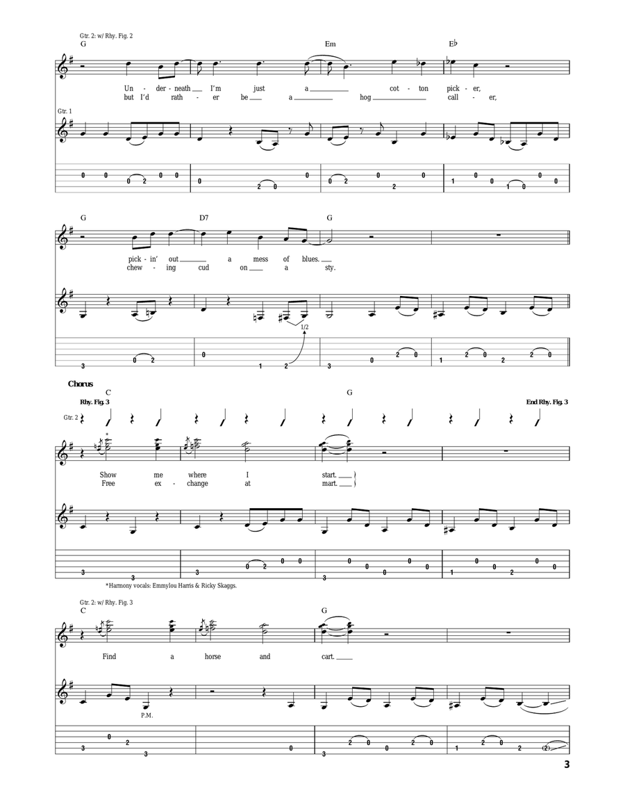 Country Boy Country Boy Acoustic Guitar scores gallery preview page 3