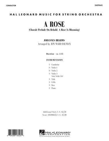 A Rose (Chorale Prelude on 