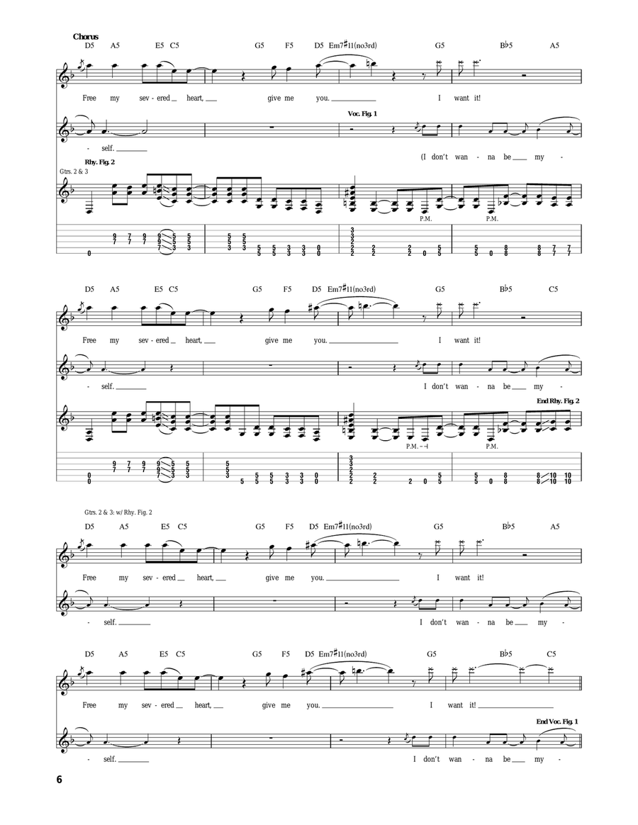 Gehenna Gehenna Acoustic Guitar scores gallery preview page 6