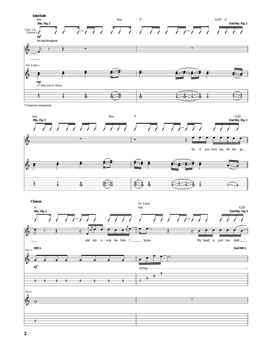 Snuff Snuff Acoustic Guitar scores gallery preview page 2