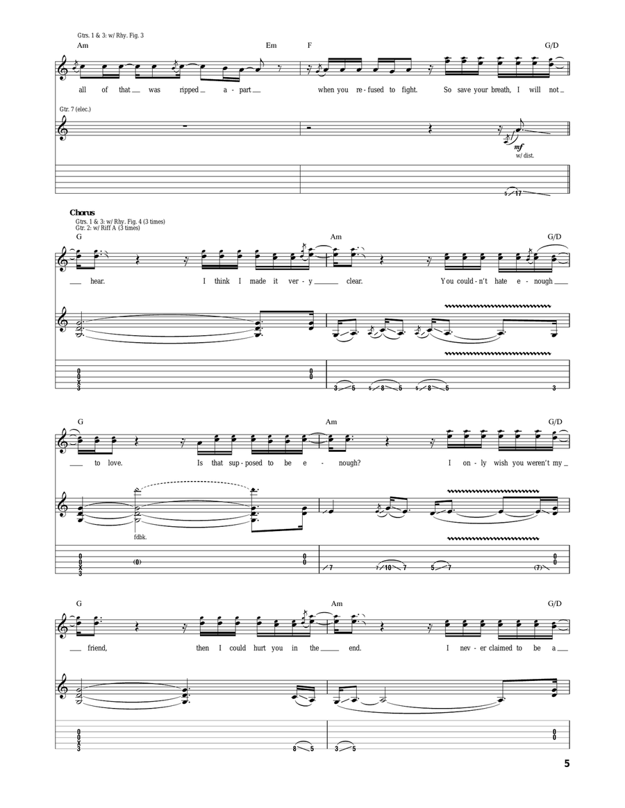 Snuff Snuff Acoustic Guitar scores gallery preview page 5