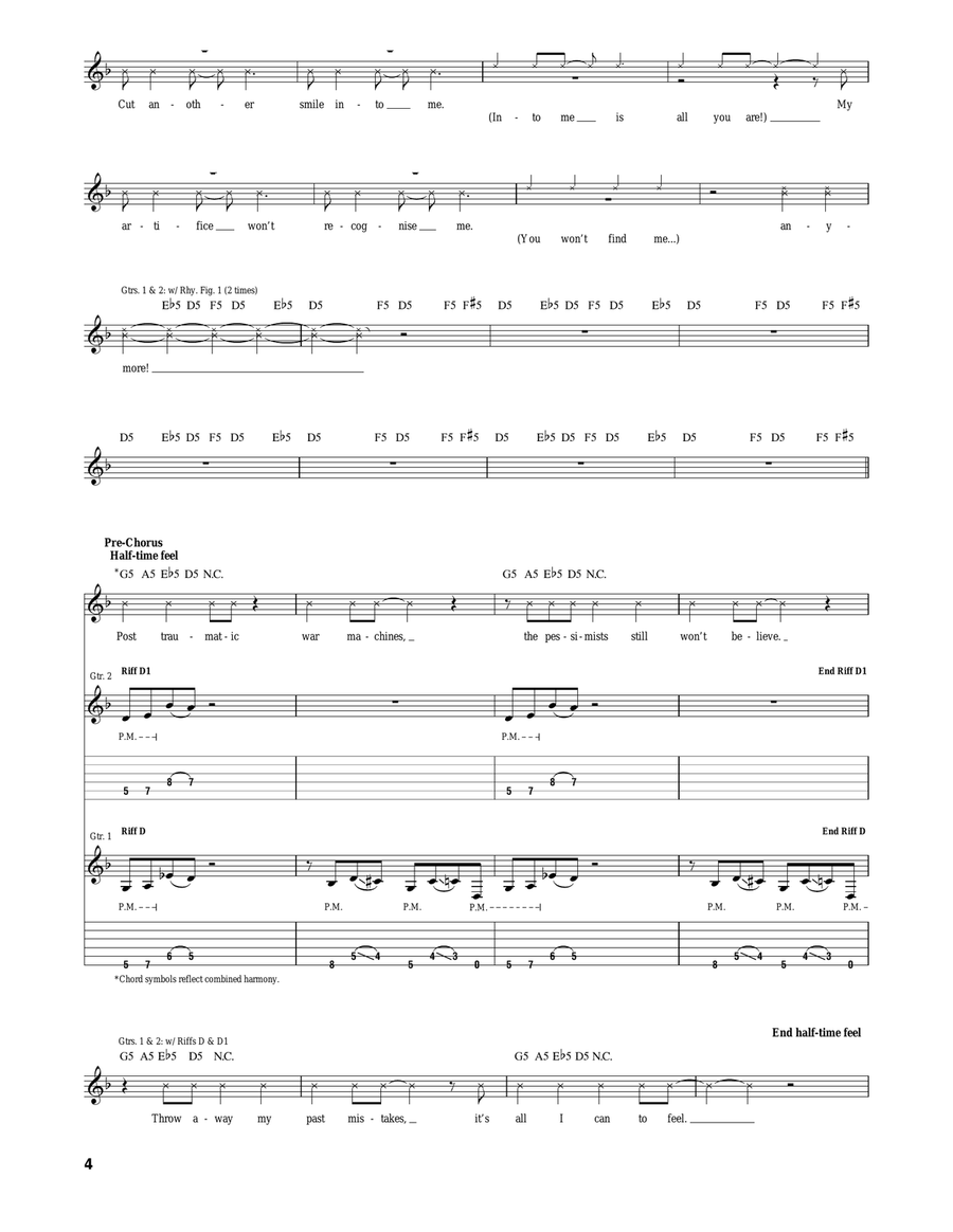 This Cold Black This Cold Black Acoustic Guitar scores gallery preview page 4