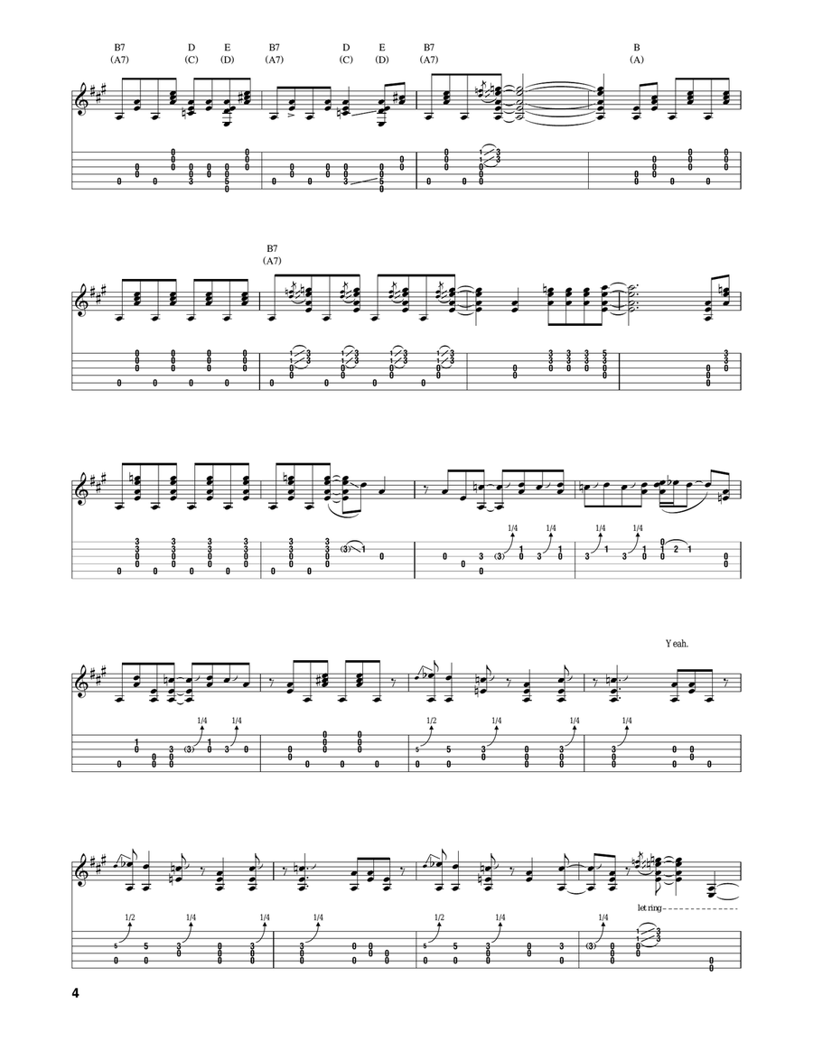 Hoogie Boogie Acoustic Guitar scores gallery preview page 4