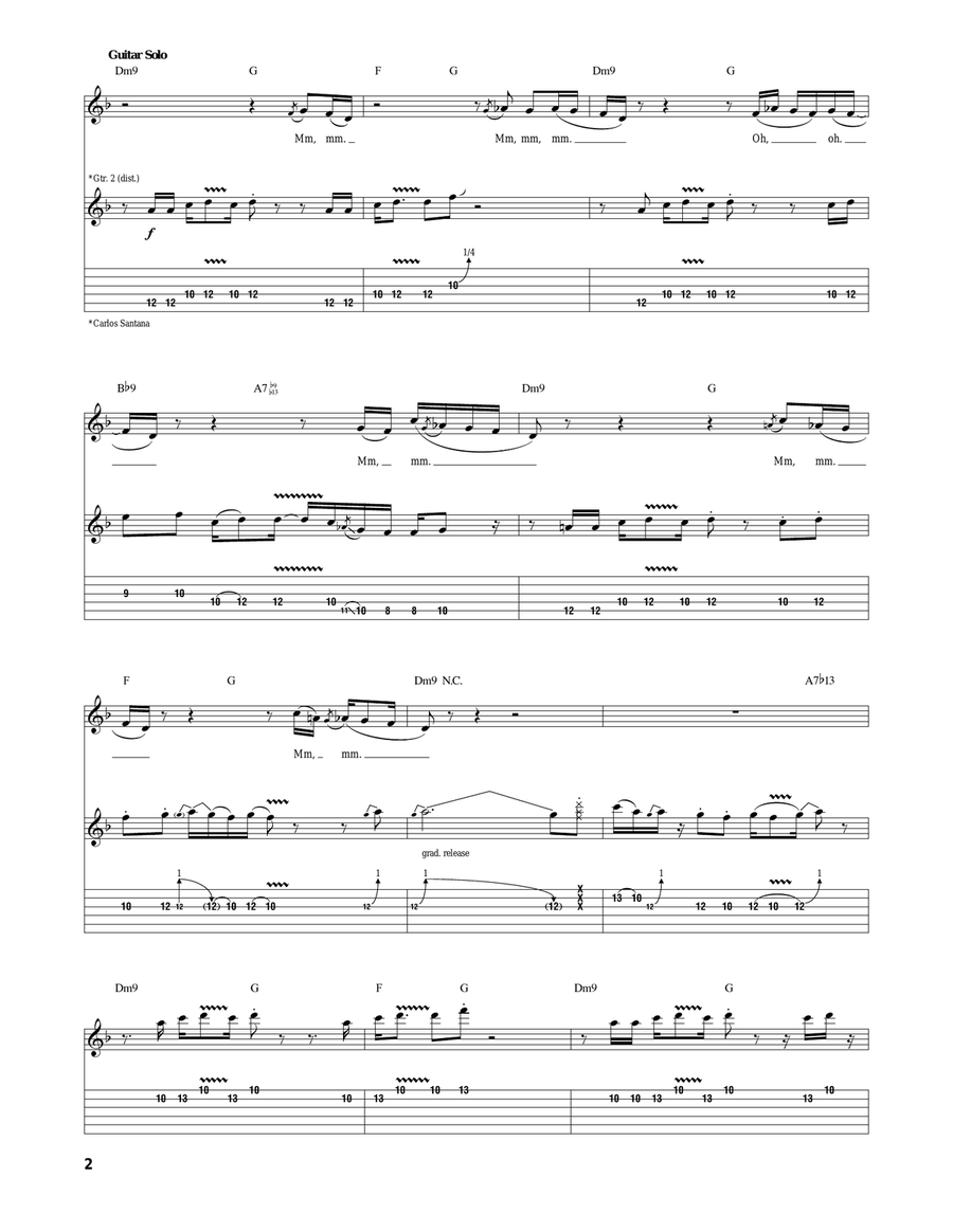 The Healer The Healer Acoustic Guitar scores gallery preview page 2
