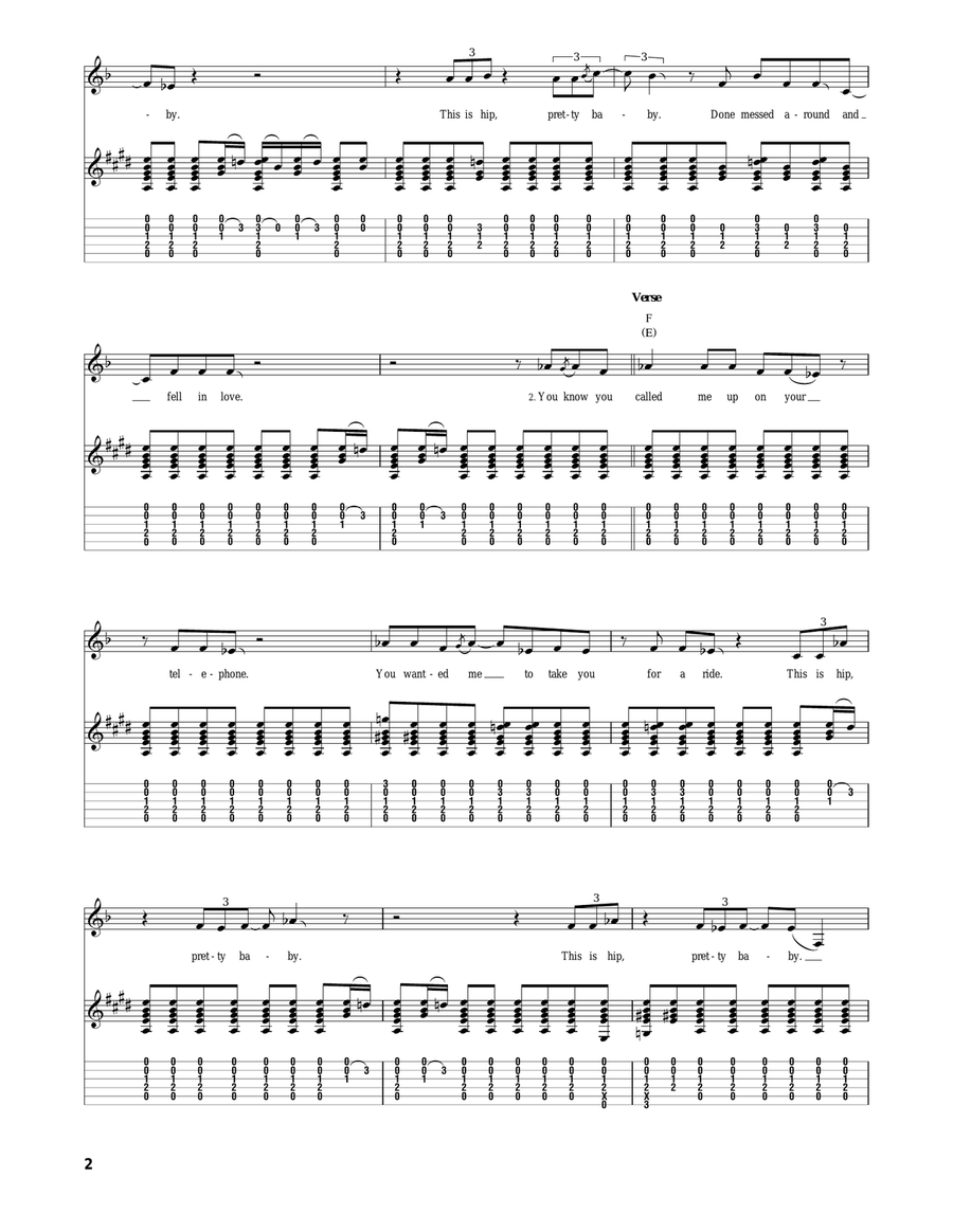 This Is Hip (This Is It) This Is Hip (This Is It) Acoustic Guitar scores gallery preview page 2