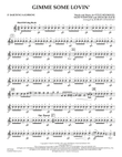 Gimme Some Lovin' - Eb Baritone Saxophone