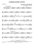 Gimme Some Lovin' - Bb Trumpet 2