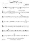 I Believe I Can Fly - Bb Tenor Saxophone