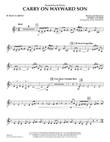 Carry On Wayward Son - Bb Bass Clarinet mini preview