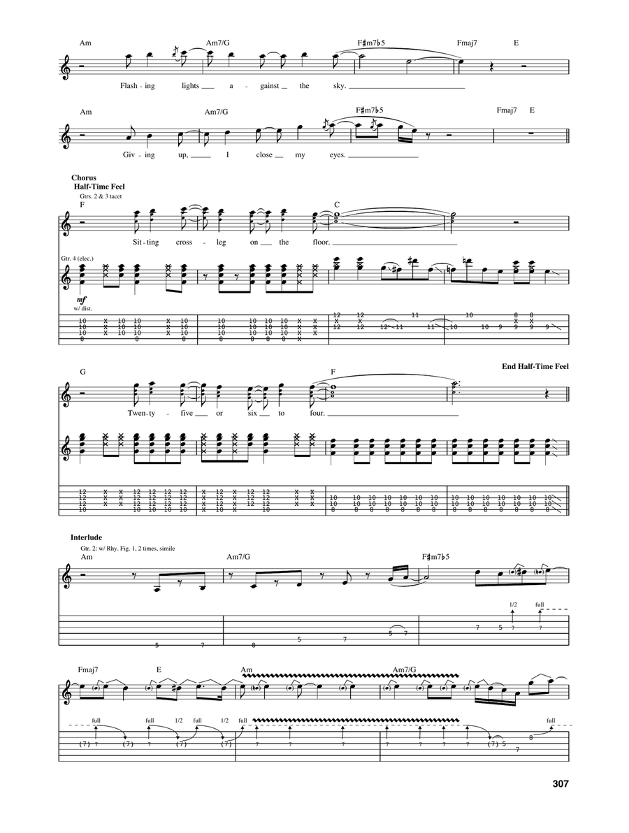 25 Or 6 To 4 25 Or 6 To 4 Acoustic Guitar scores gallery preview page 2