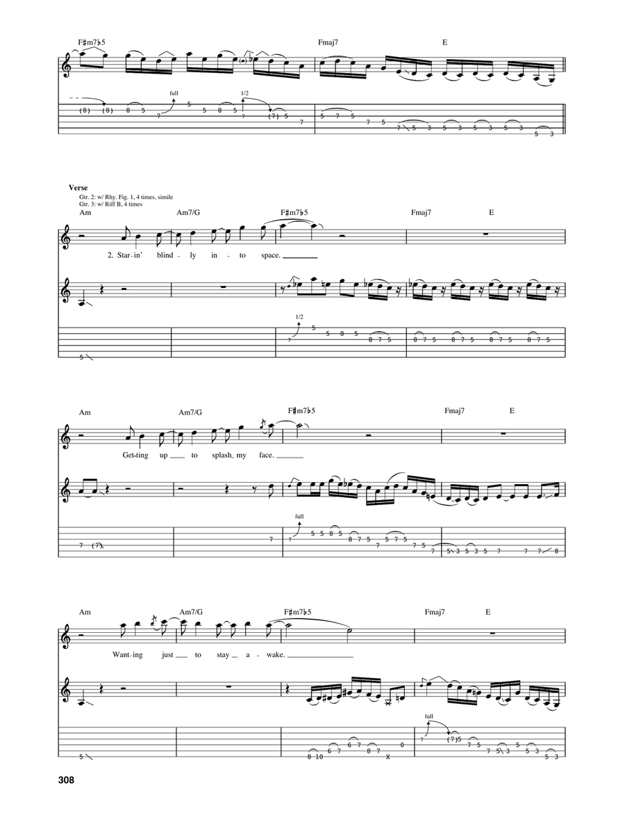 25 Or 6 To 4 25 Or 6 To 4 Acoustic Guitar scores gallery preview page 3