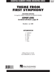 Theme from First Symphony - Full Score