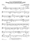 Theme from Schindler's List - Violin 3 (Viola Treble Clef)