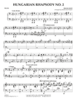 Hungarian Rhapsody No. 2 - Piano