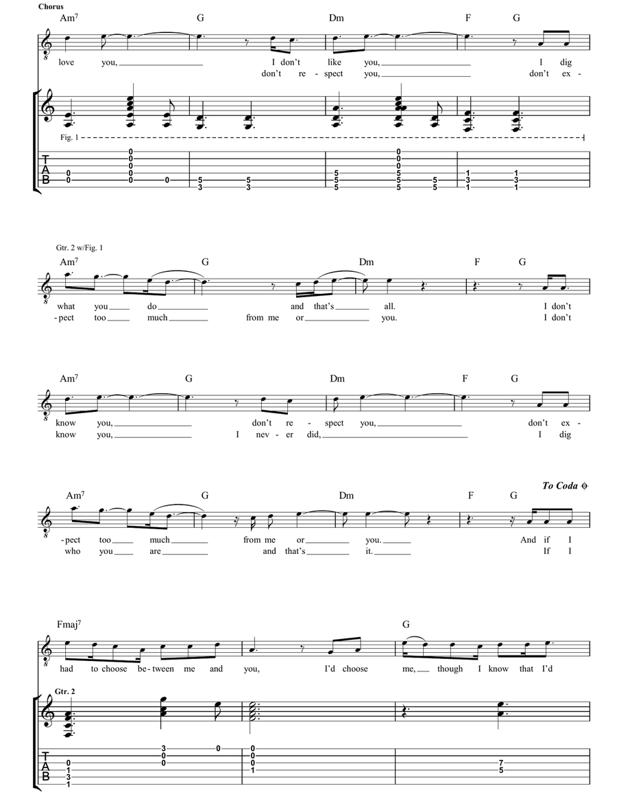 Stinger Stinger Guitar Tablature scores gallery preview page 4