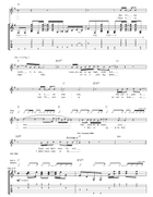 Pretty (Ugly Before) Guitar Tablature scores gallery preview page 3