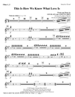 This Is How We Know What Love Is - Flute 1 & 2